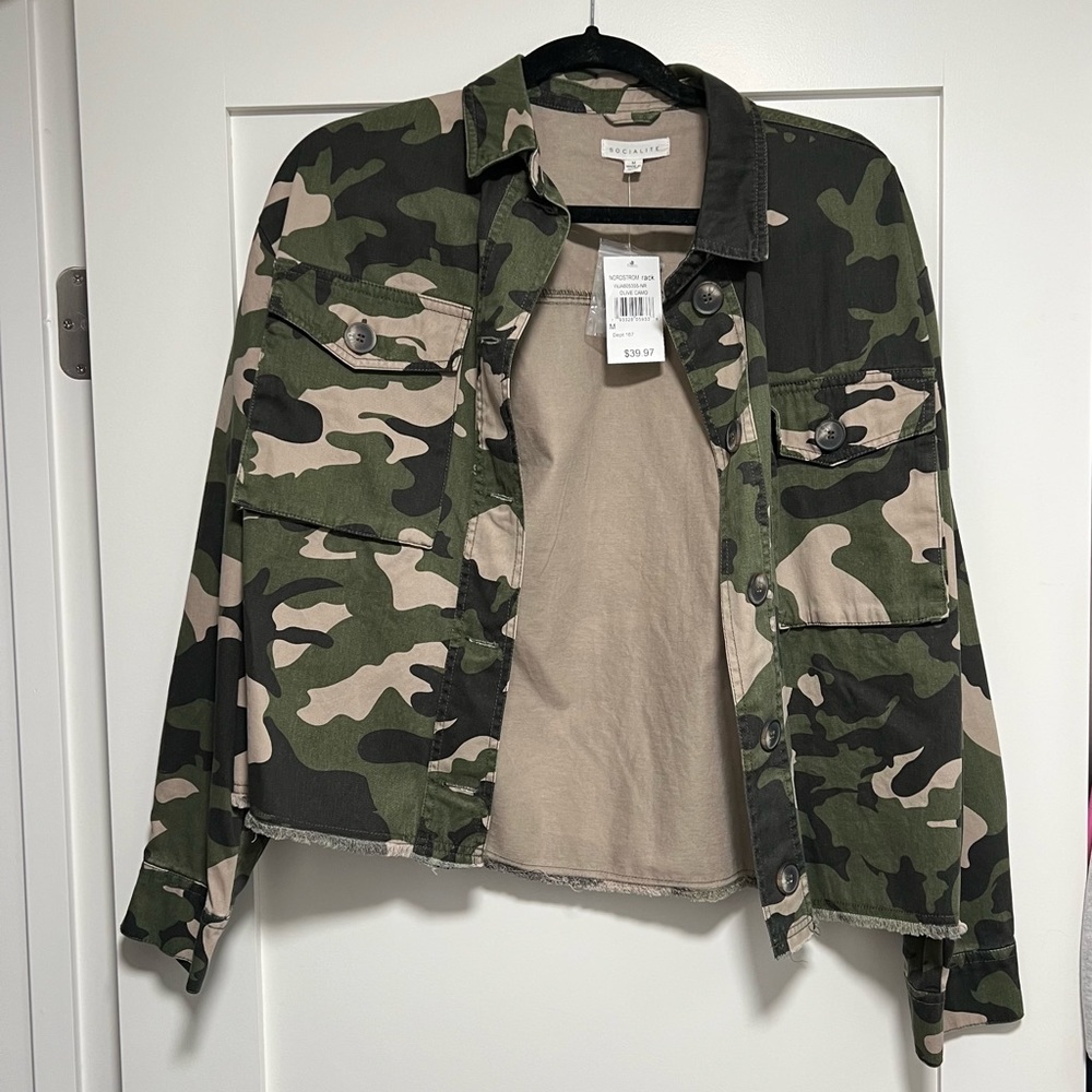 socialite camo jacket